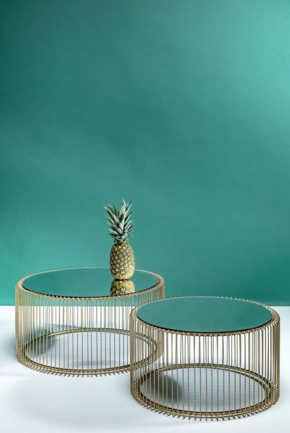 Salontafel Wire Messing (2-delig)