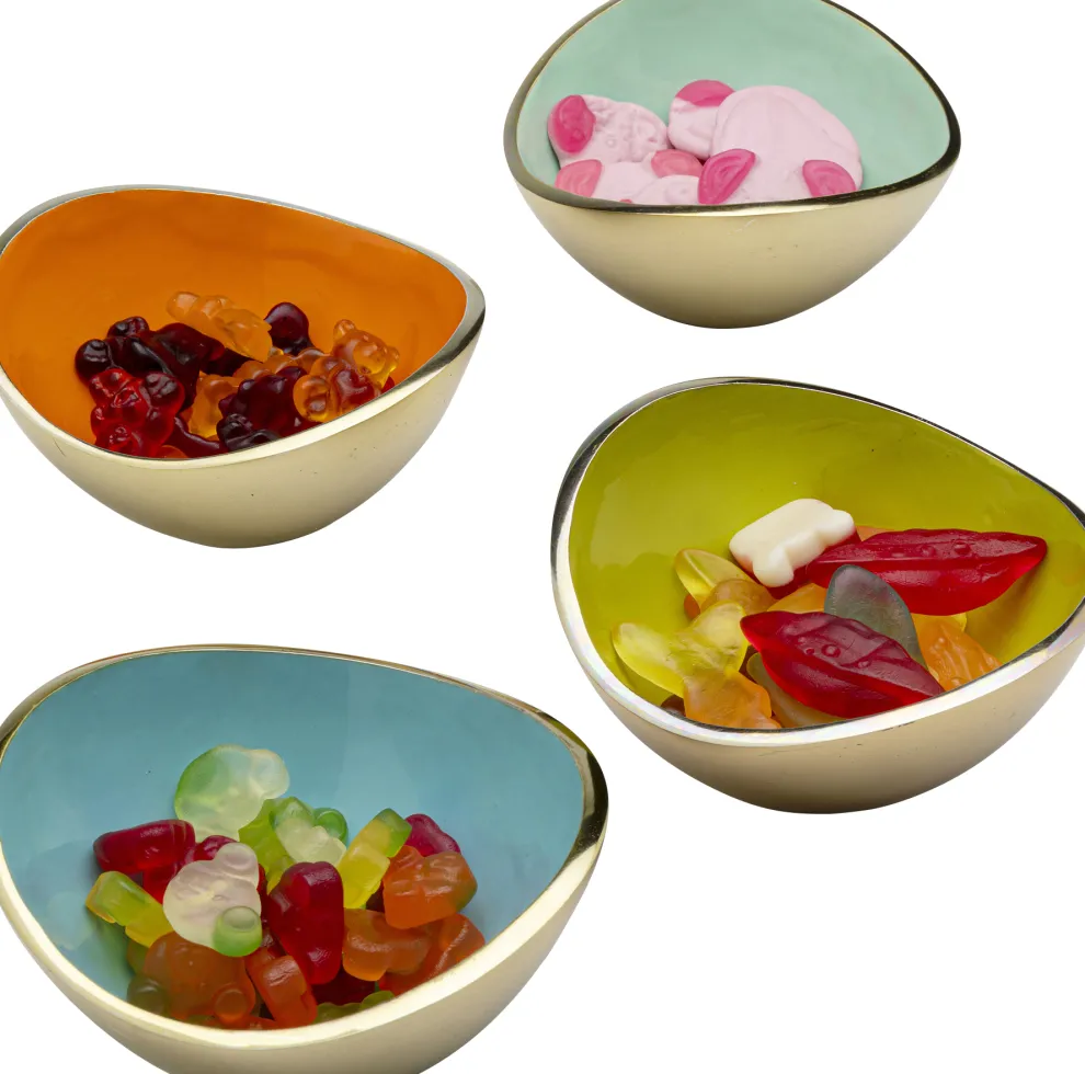 Schaal Samba Colore Plain (4/Set)