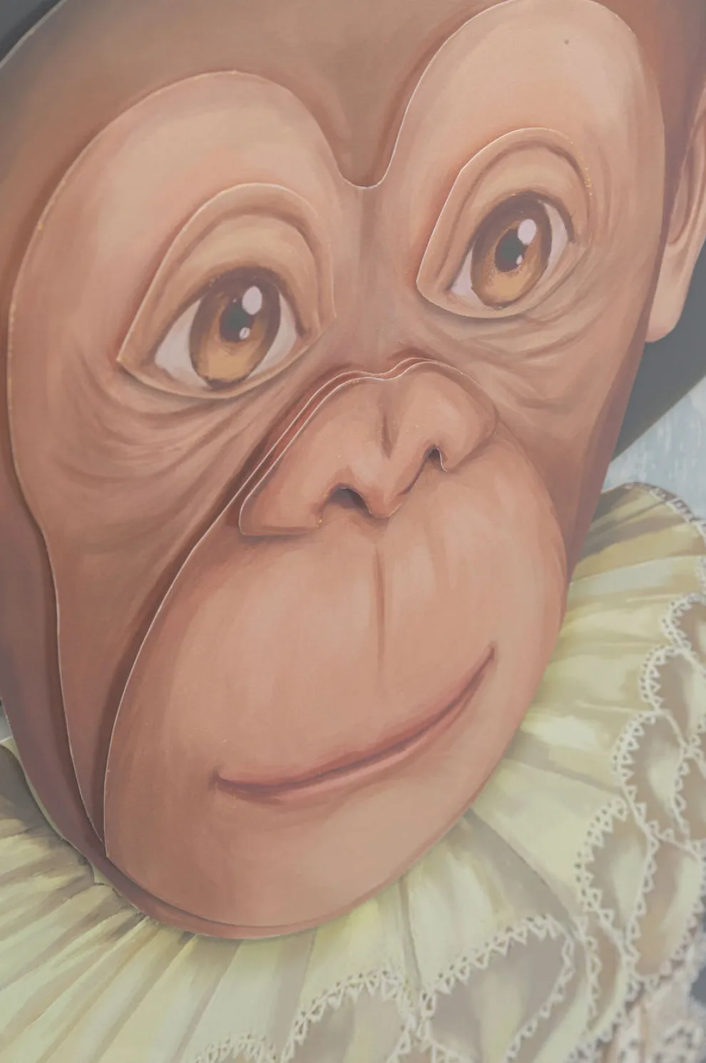 Schilderij Art Monkey Sir 80x60cm