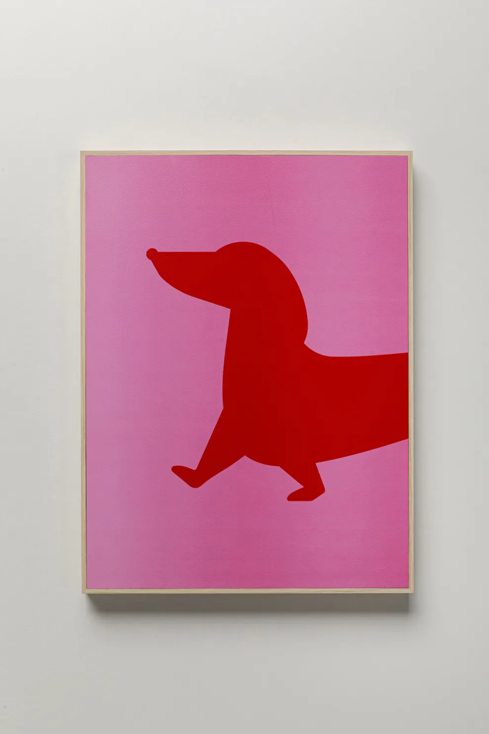 Schilderij Dog Frankie Set Van 2