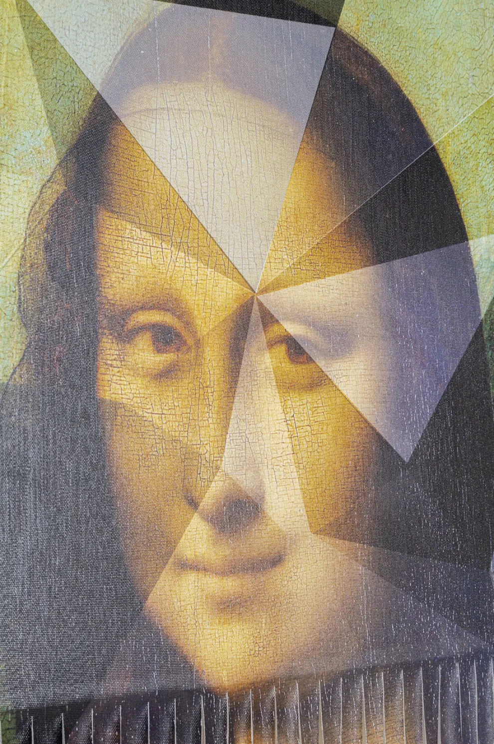 Schilderij Ma-de-moi-selle Lisa 130x163cm