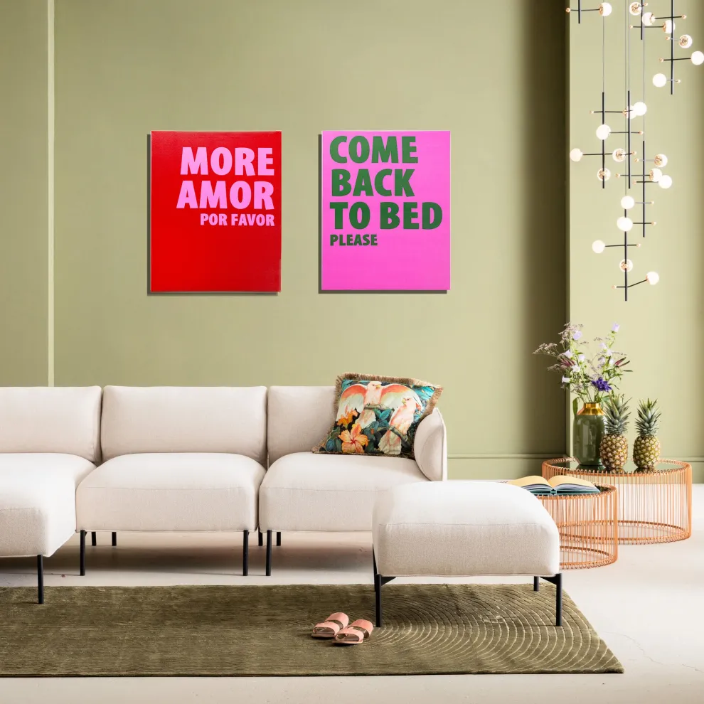 Schilderij More Amour 40x50cm