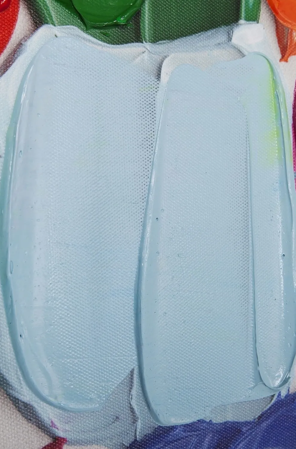 Schilderij Touched Colorful Dots 140x200cm