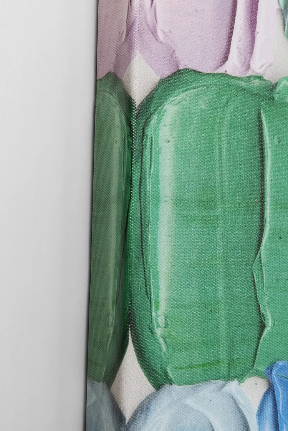 Schilderij Touched Colorful Dots 140x200cm