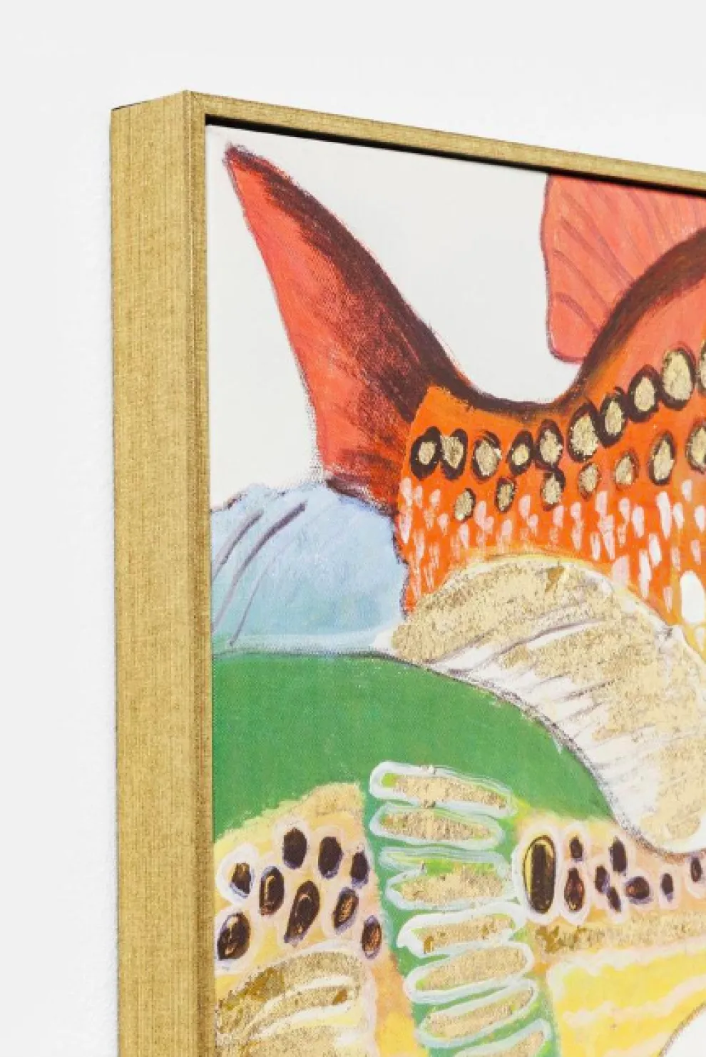 Schilderij Touched Fish Meeting One 100x75cm