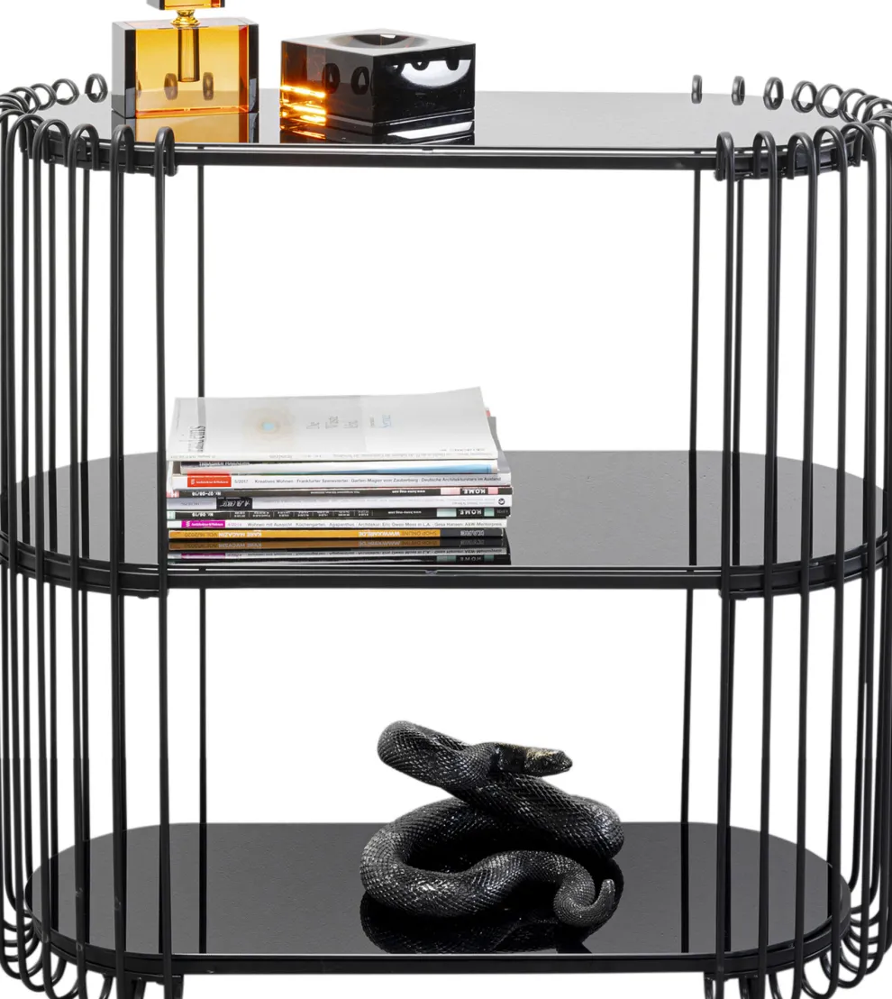 Sidetable Wire Black 81x78cm