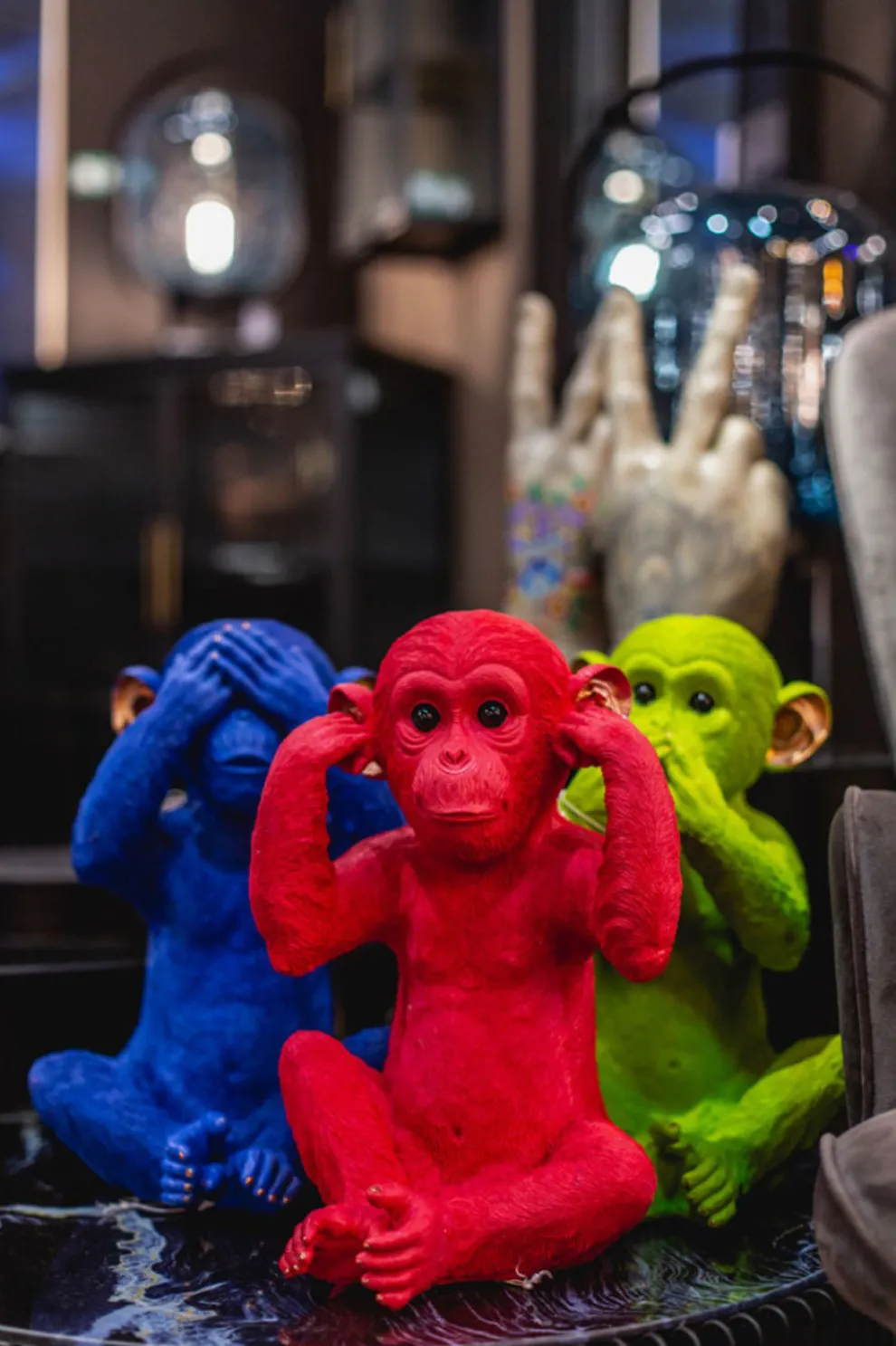 Spaarpot Monkey Kikazaru Rood