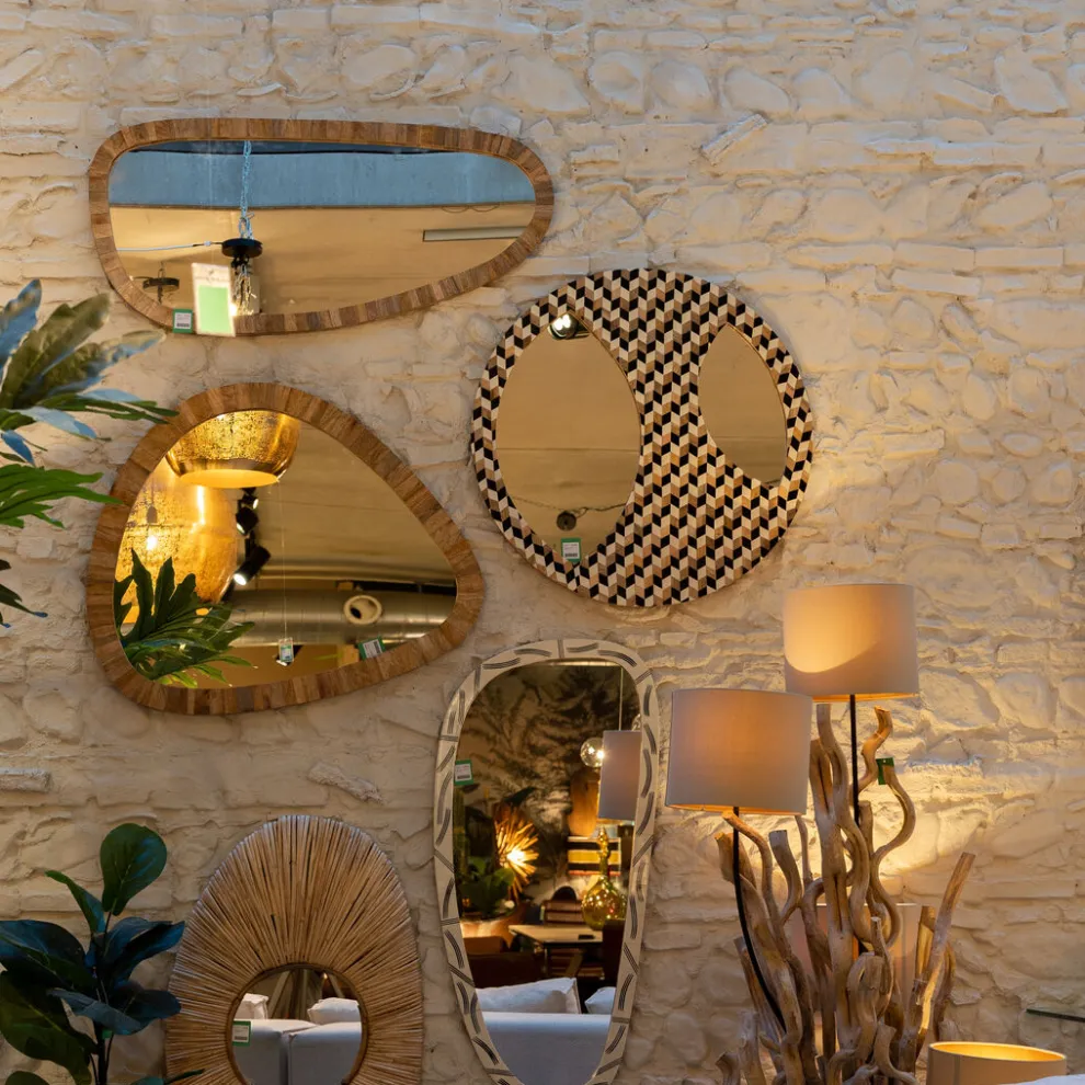 Spiegel Bora Bora 43x93cm