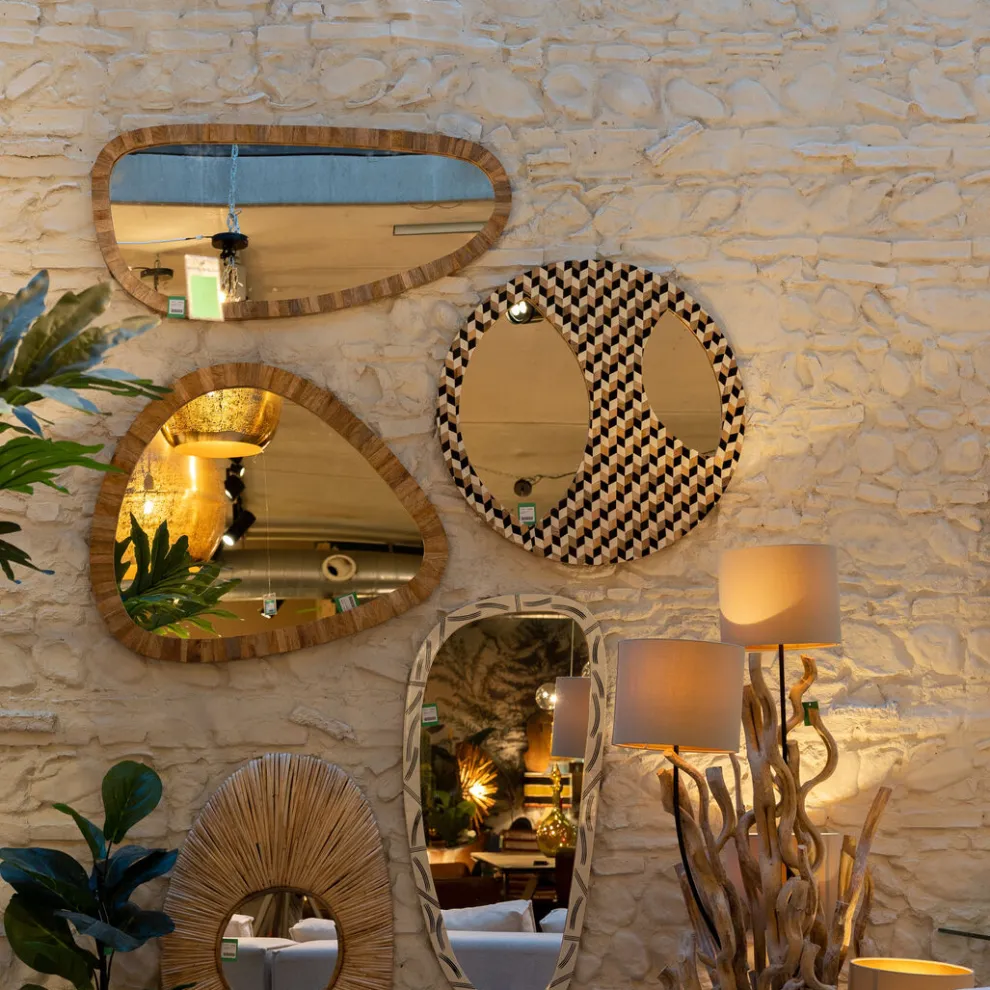 Spiegel Bora Bora 65x77cm