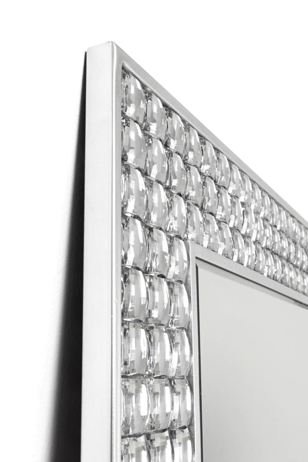 Spiegel Crystals Silver 80x180cm