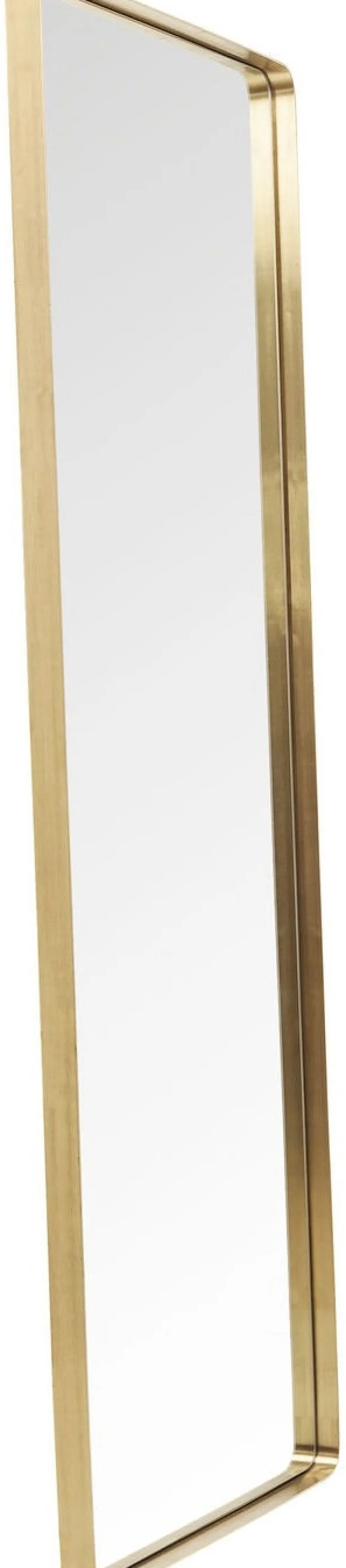 Spiegel Curve Rechthoekig Messing 70x200cm