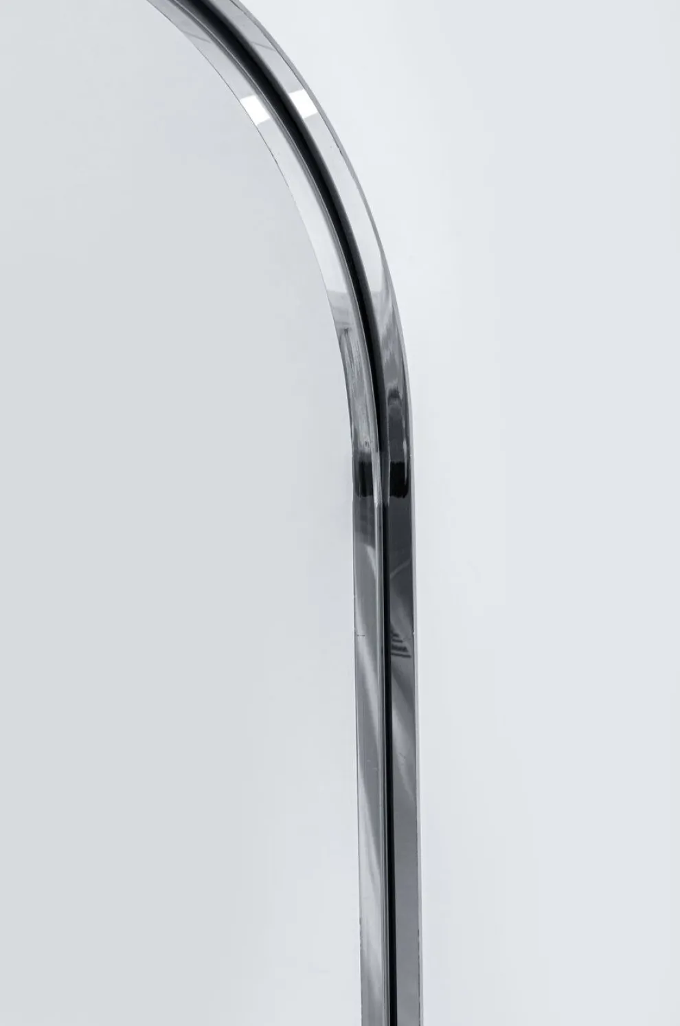 Spiegel Curvy Chroom Look 40x170cm