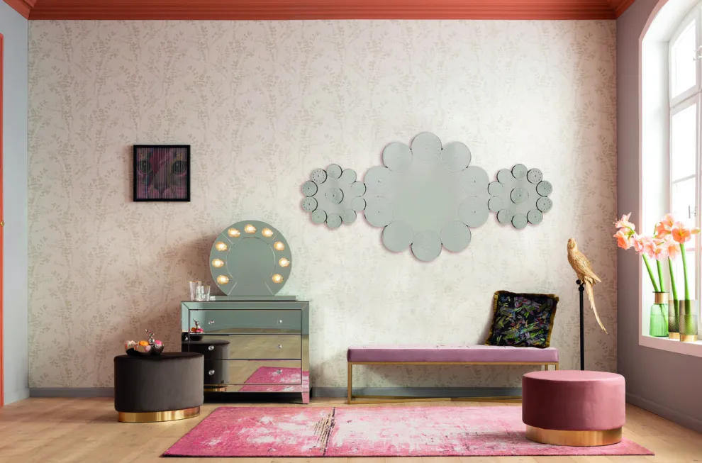 Spiegel Ice Flowers 194x102cm