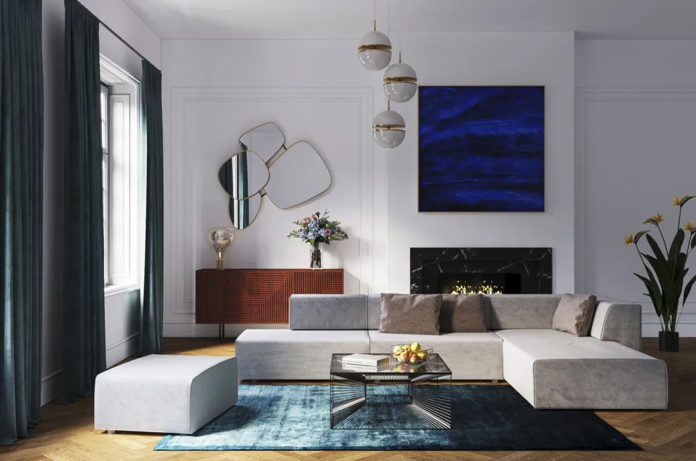 Spiegel Shapes 130x110cm