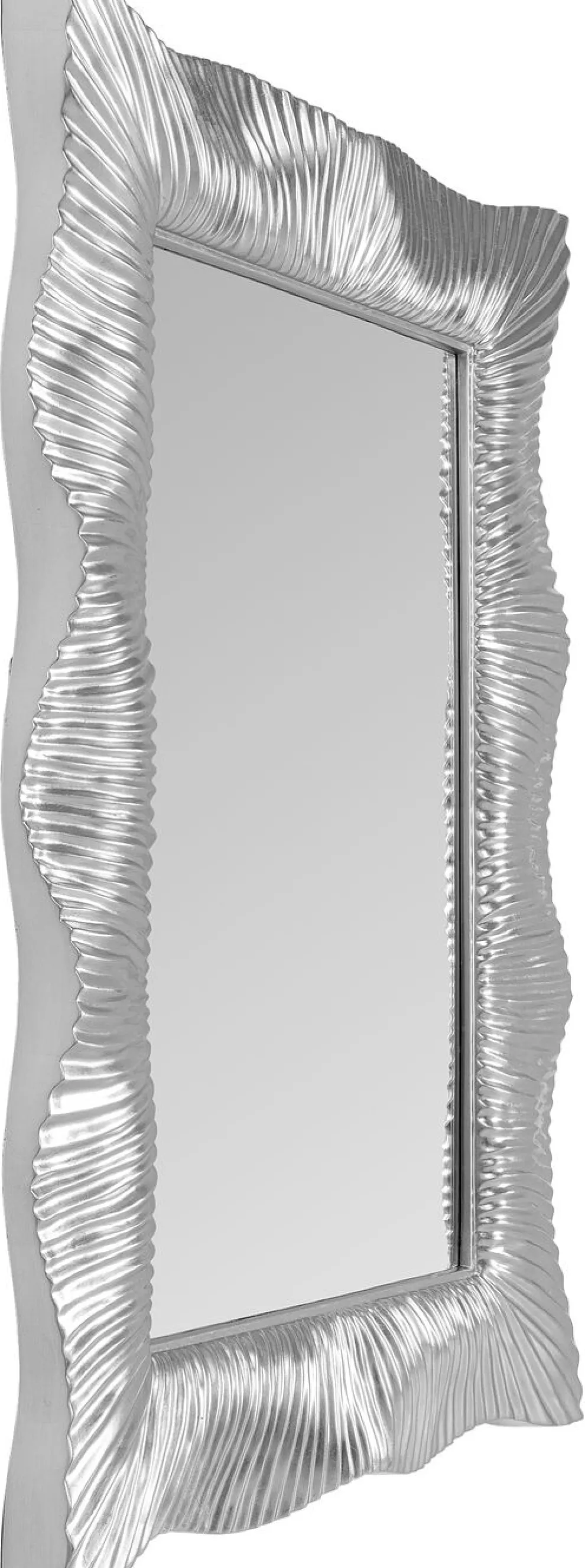Spiegel Wavy Zilver 94x124cm