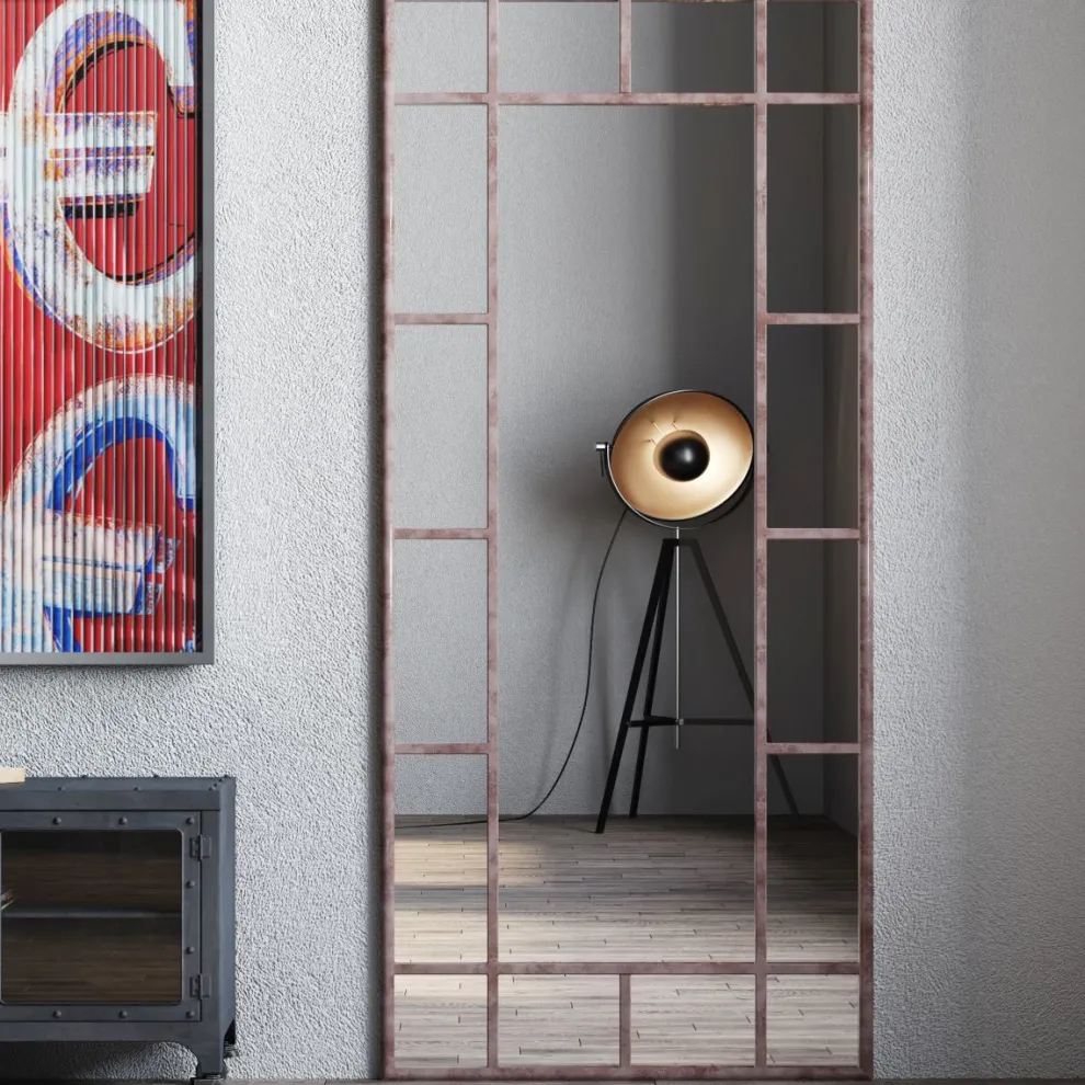 Spiegel Window Iron 200x90cm