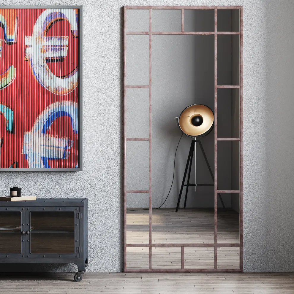 Spiegel Window Iron 200x90cm