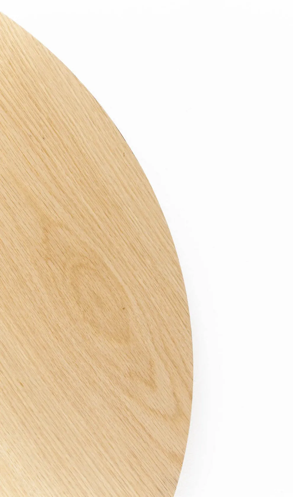 Tafelblad Invitation Round Oak 90cm