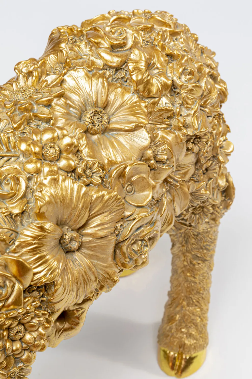 Tafellamp Animal Flower Sheep Gold 36cm