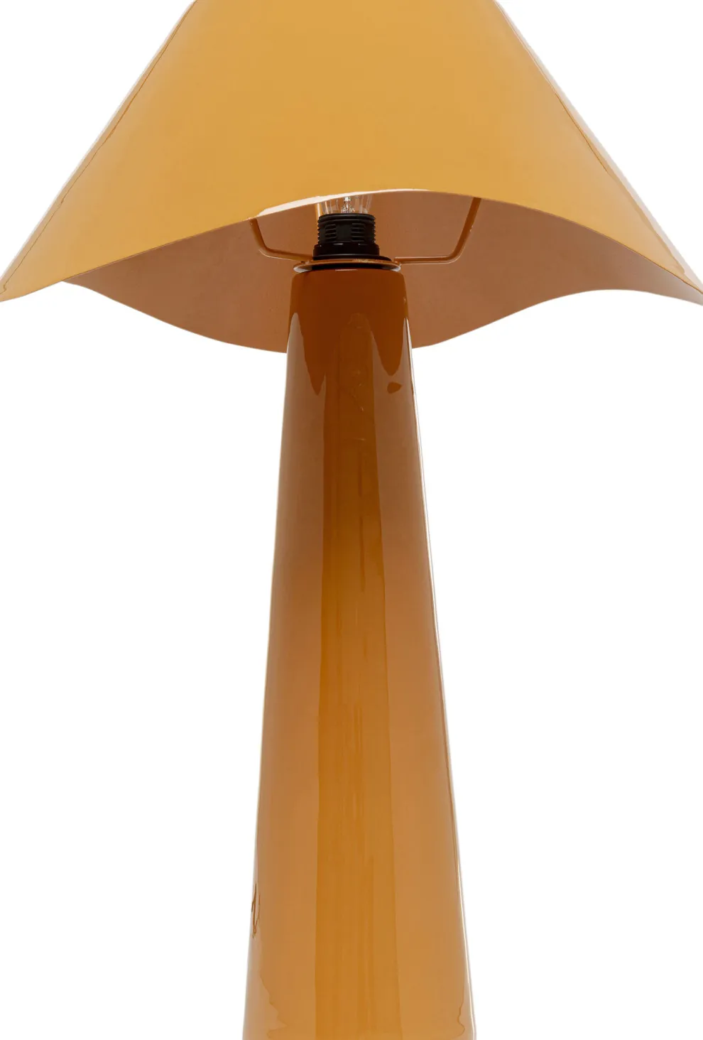 Tafellamp Cloudy Round Oranje 49cm