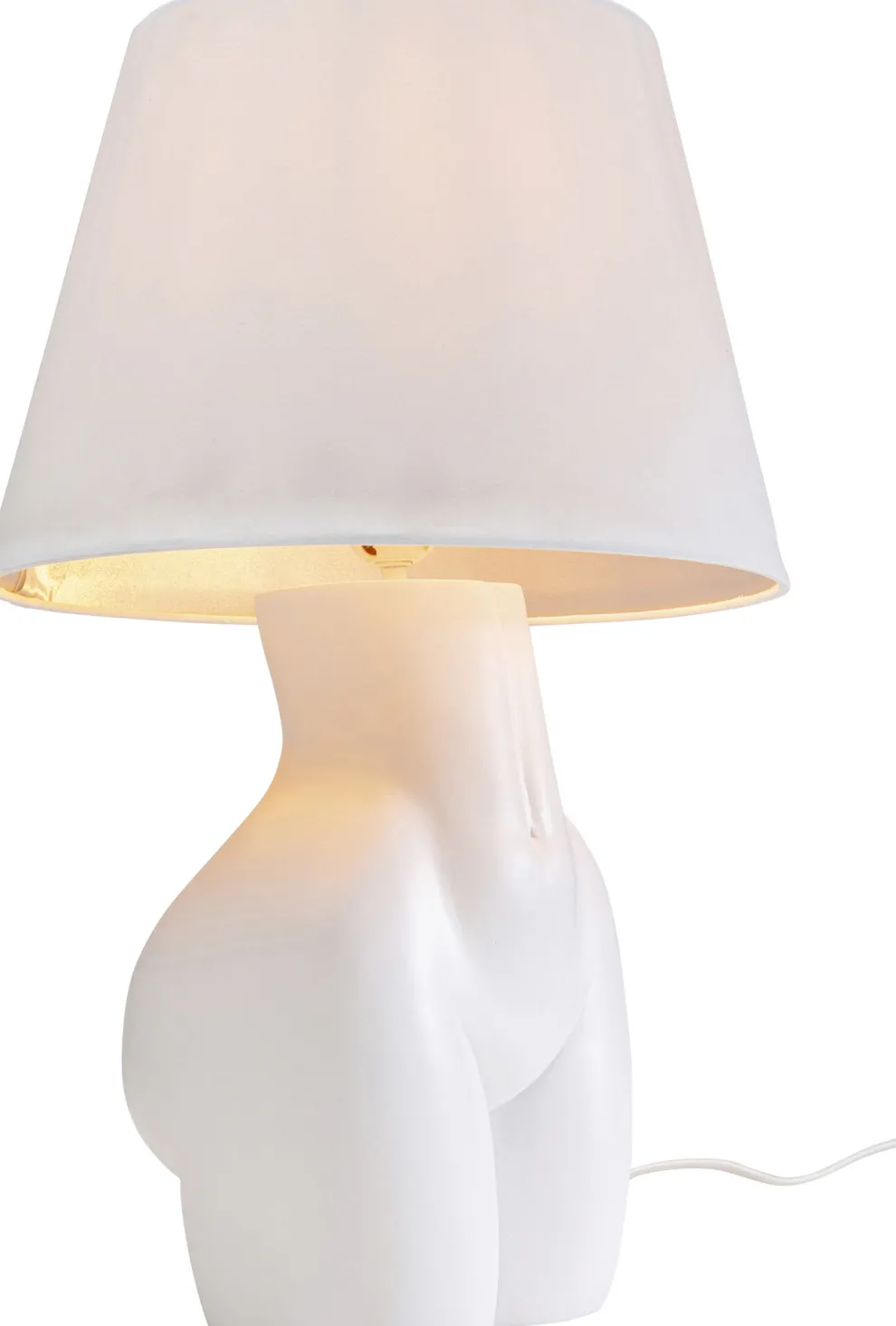 Tafellamp Donna White 48cm