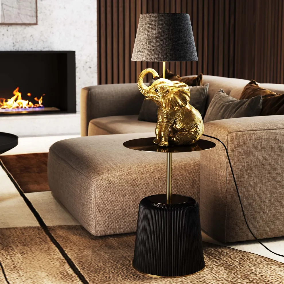 Tafellamp Happy Elephant 48cm