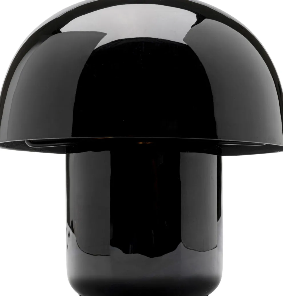 Tafellamp Mushroom Zwart 20cm