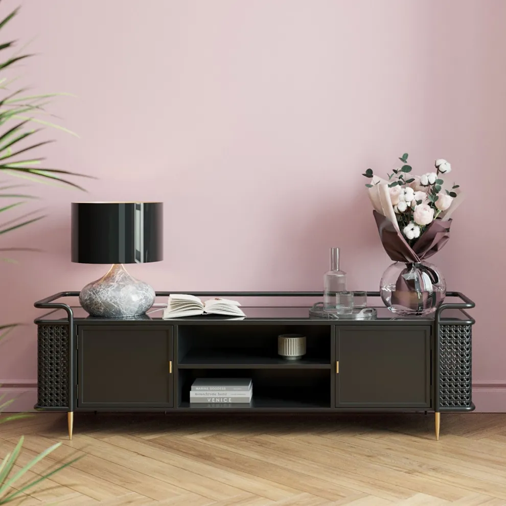 TV-Meubel Fence 160x48cm