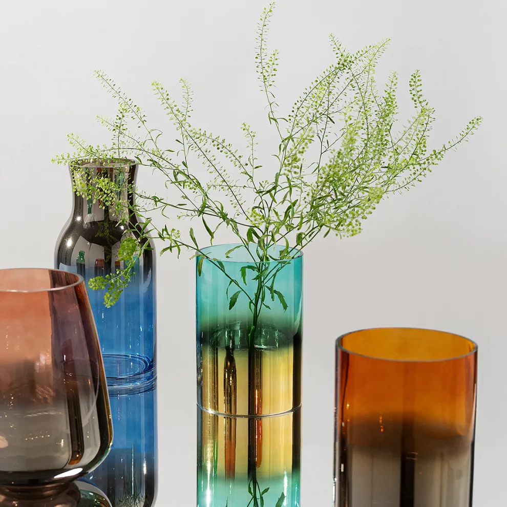 Vaas Glow Turquoise 20cm