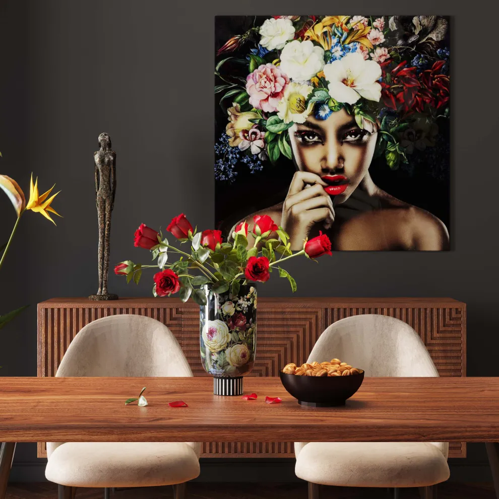 Vaas Rose Magic Zwart 27cm