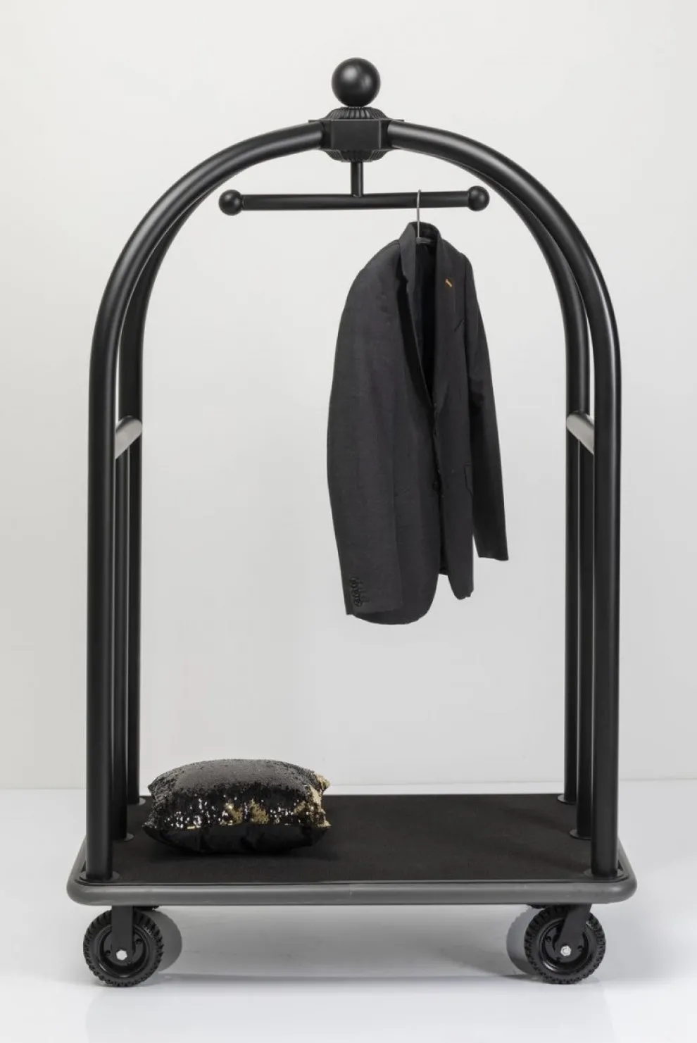 VIP Bagage Trolley Vegas Mat Zwart