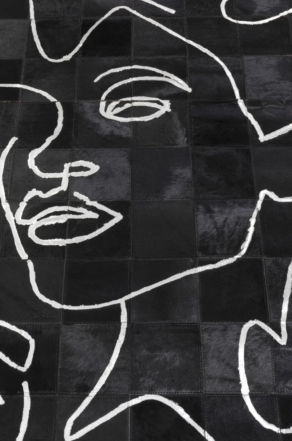 Vloerkleed Art Faces 170x240cm