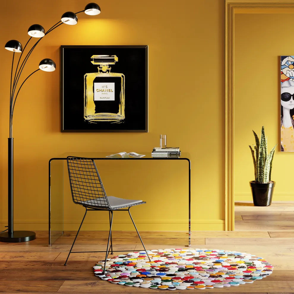 Vloerkleed Circle Multi Ø150cm