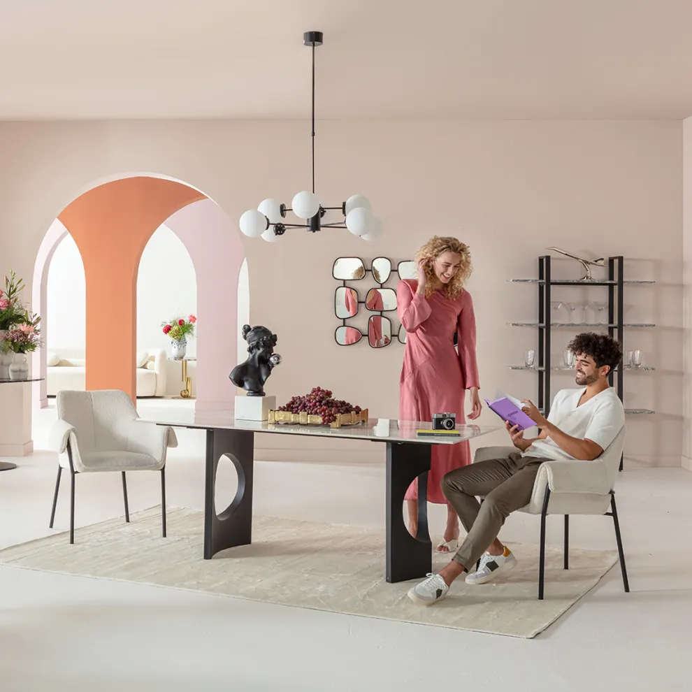 Vloerkleed Cosy Classic Creme 1200x300cm