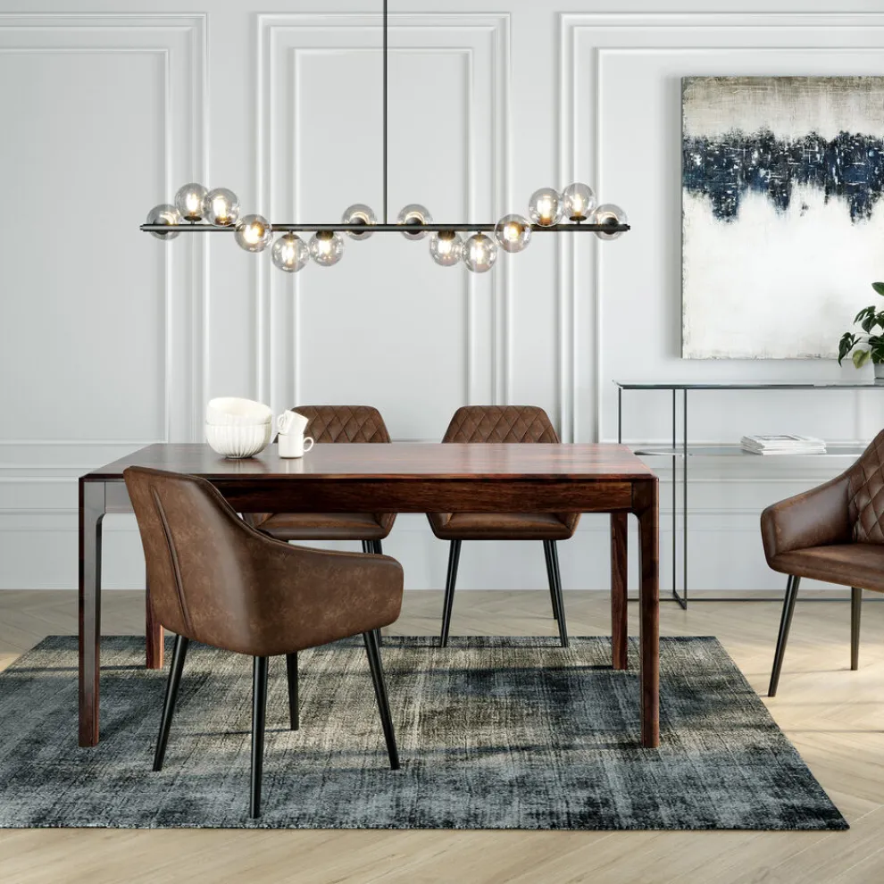 Vloerkleed Gianna Petrol 170x240cm