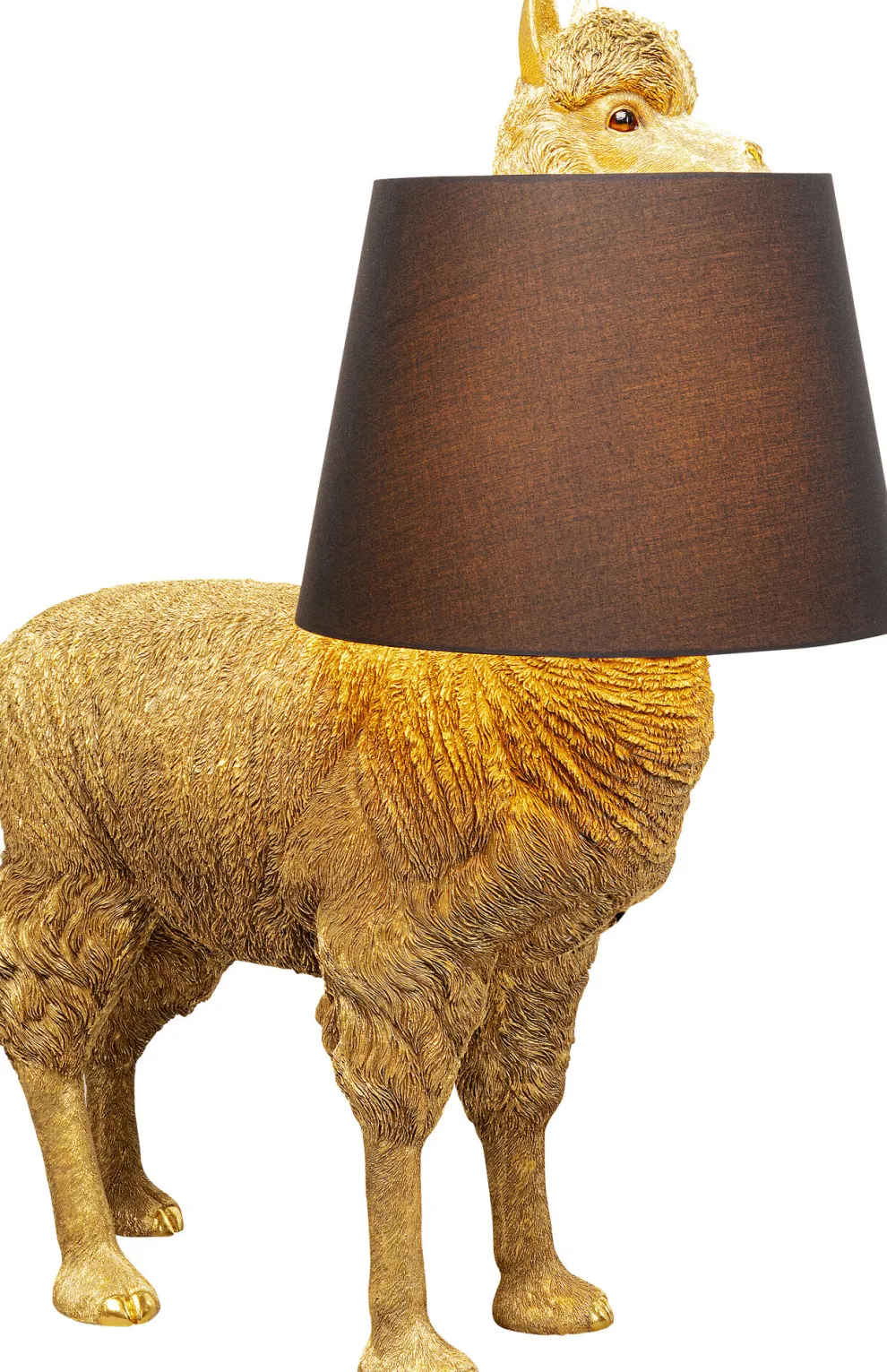 Vloerlamp Alpaca Gold 108cm