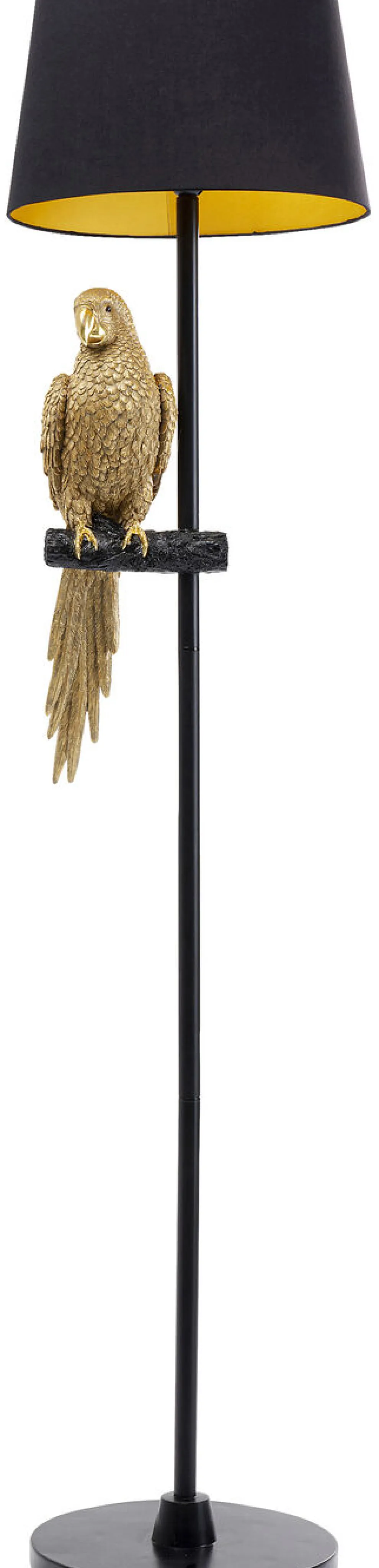 Vloerlamp Animal Parrot Gold 176cm