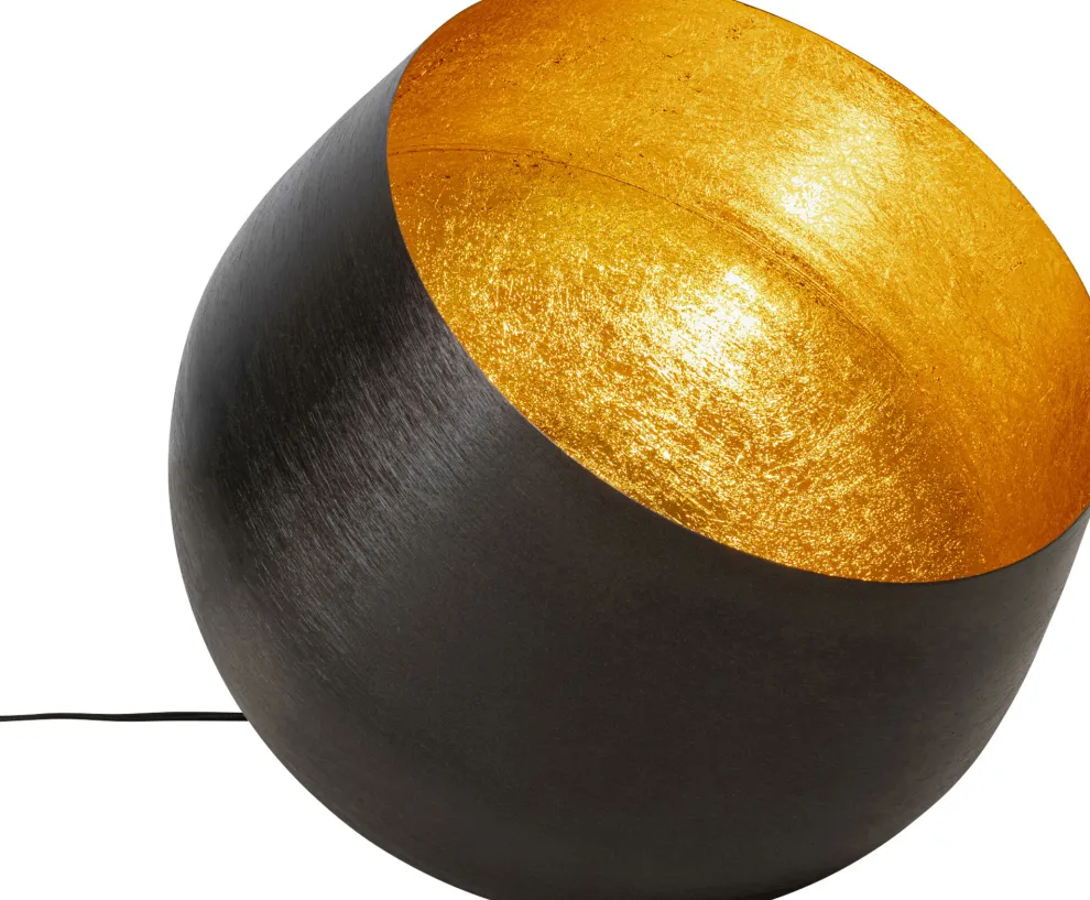 Vloerlamp Apollon Smooth Black Ø50cm