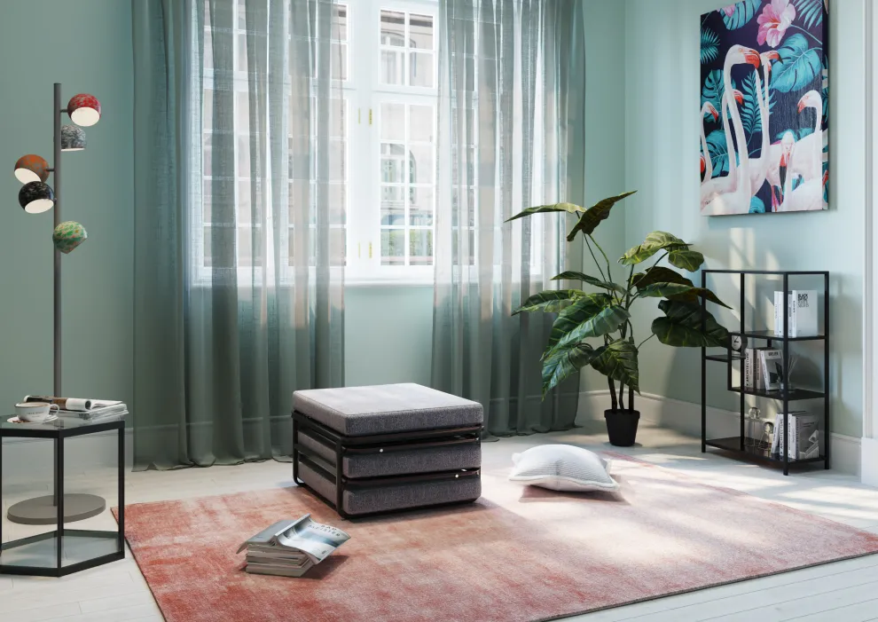 Vloerlamp Calotta Antico 5er