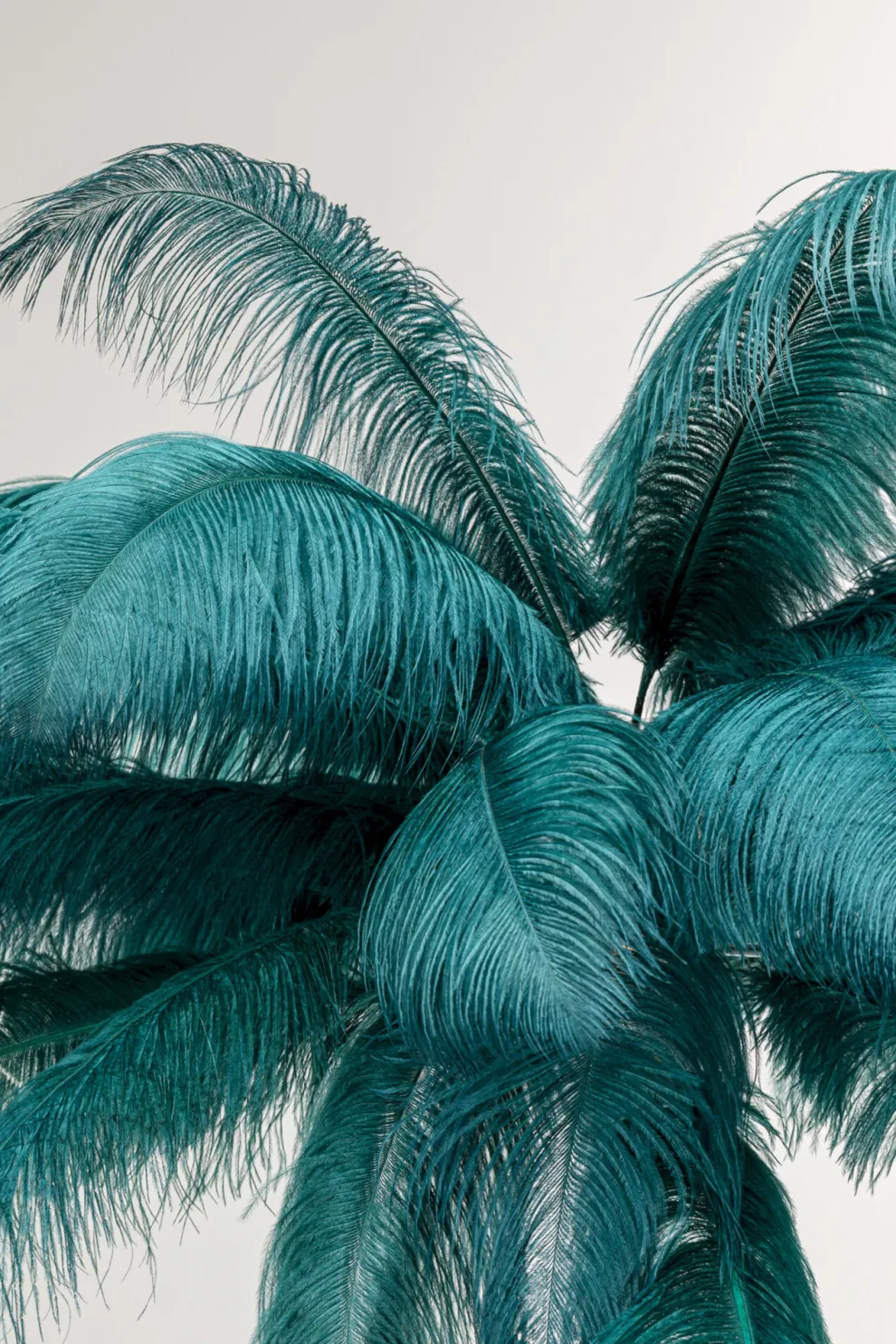 Vloerlamp Feather Palm Green 165cm