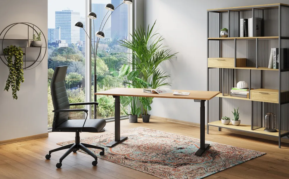 Vloerlamp Five Fingers Mat Zwart