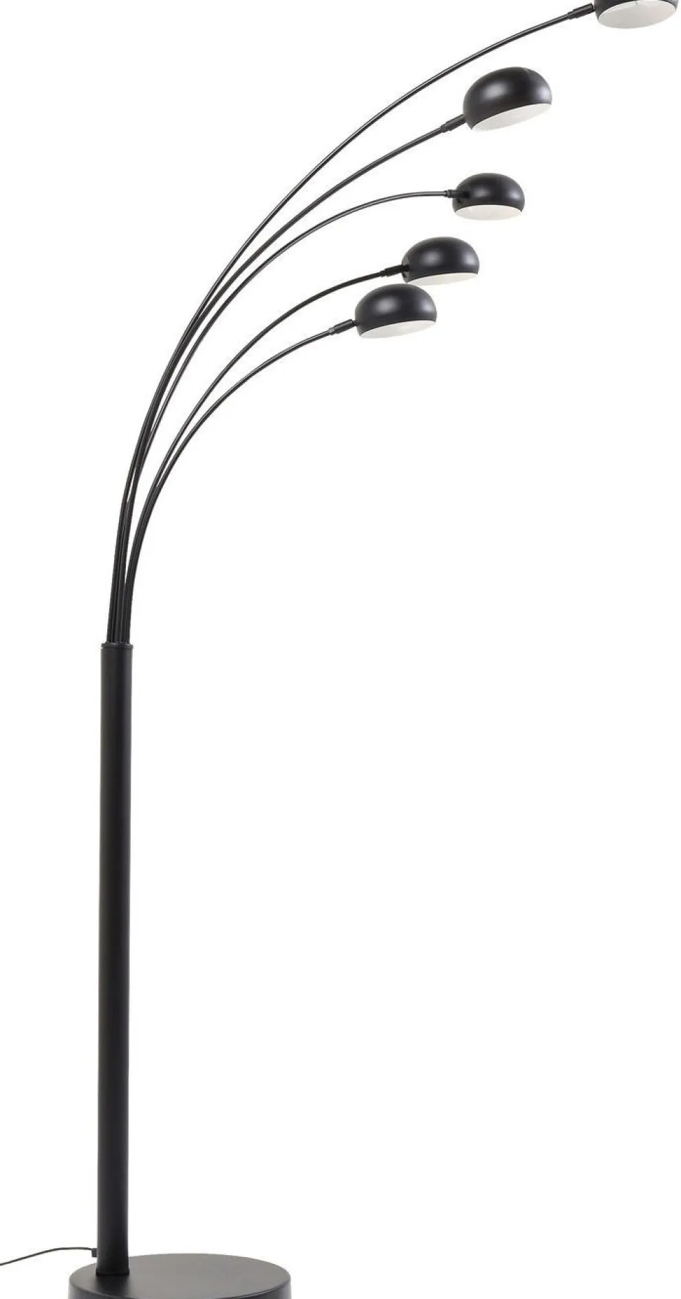 Vloerlamp Five Fingers Mat Zwart