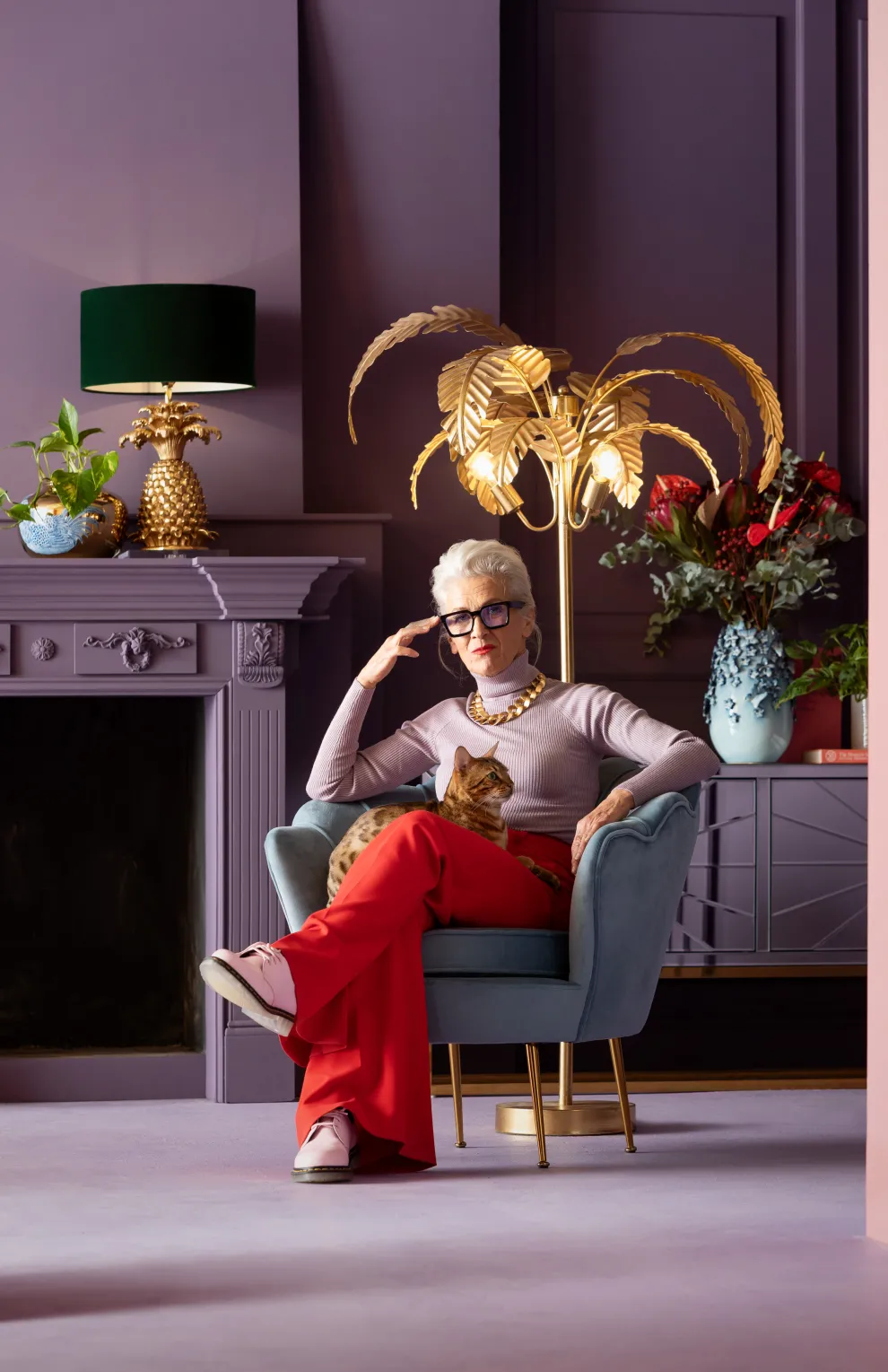 Vloerlamp Palmera 170cm