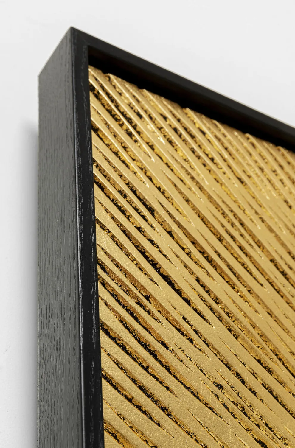 Wanddecoratie Art Geometric Circle Goud 120x120cm