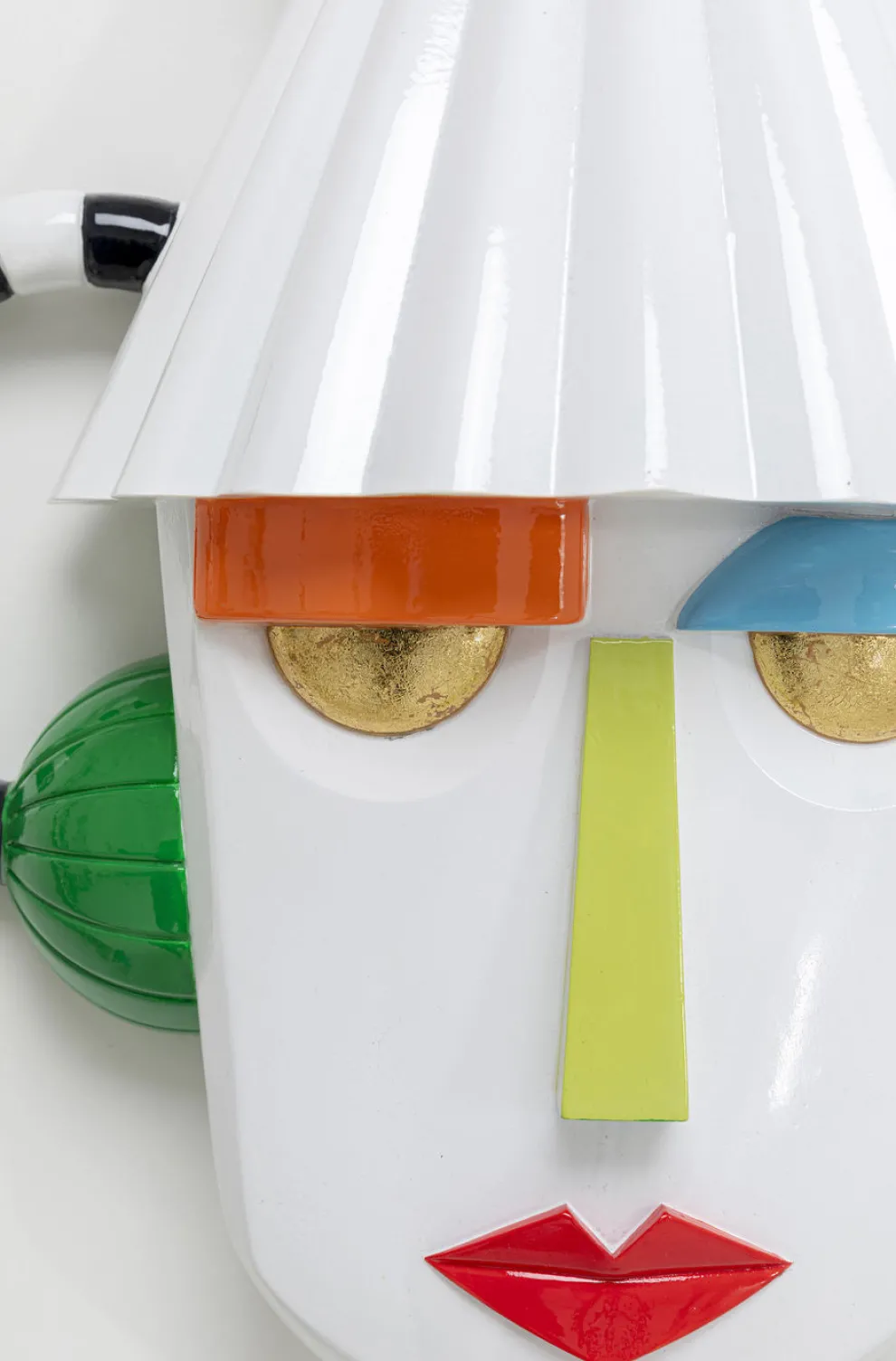 Wanddecoratie Mesquerade Wit