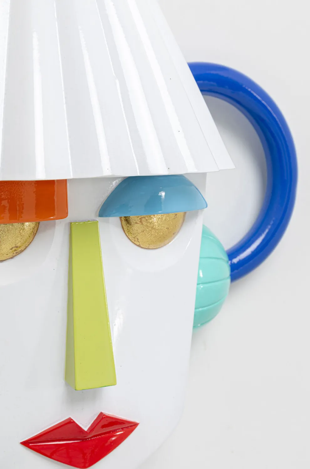 Wanddecoratie Mesquerade Wit