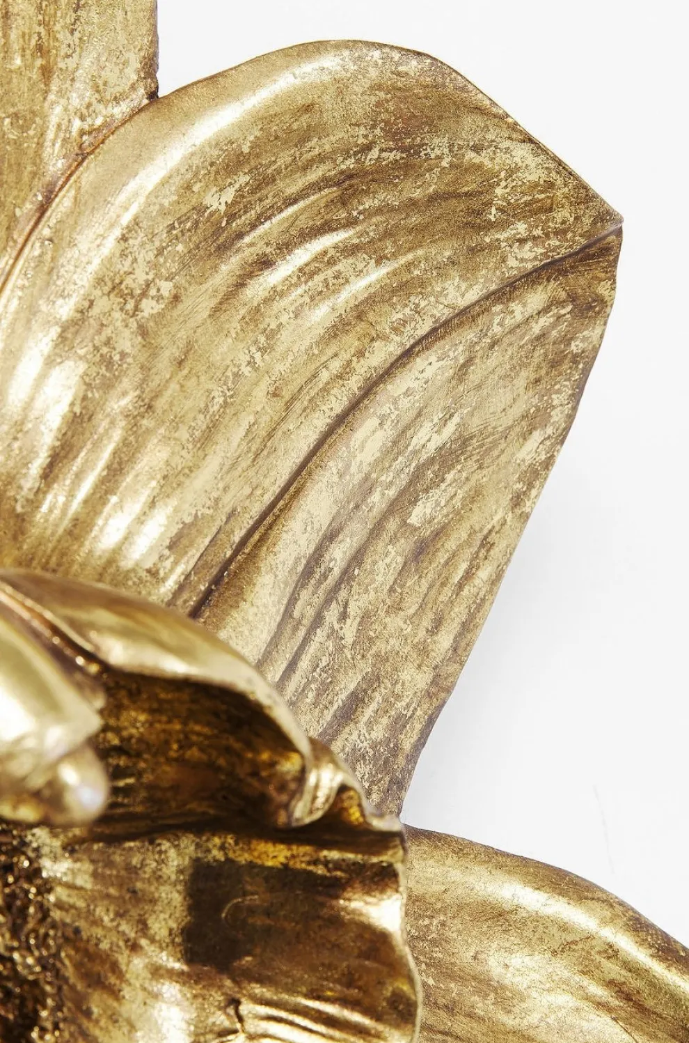 Wanddecoratie Orchid Goud 44cm