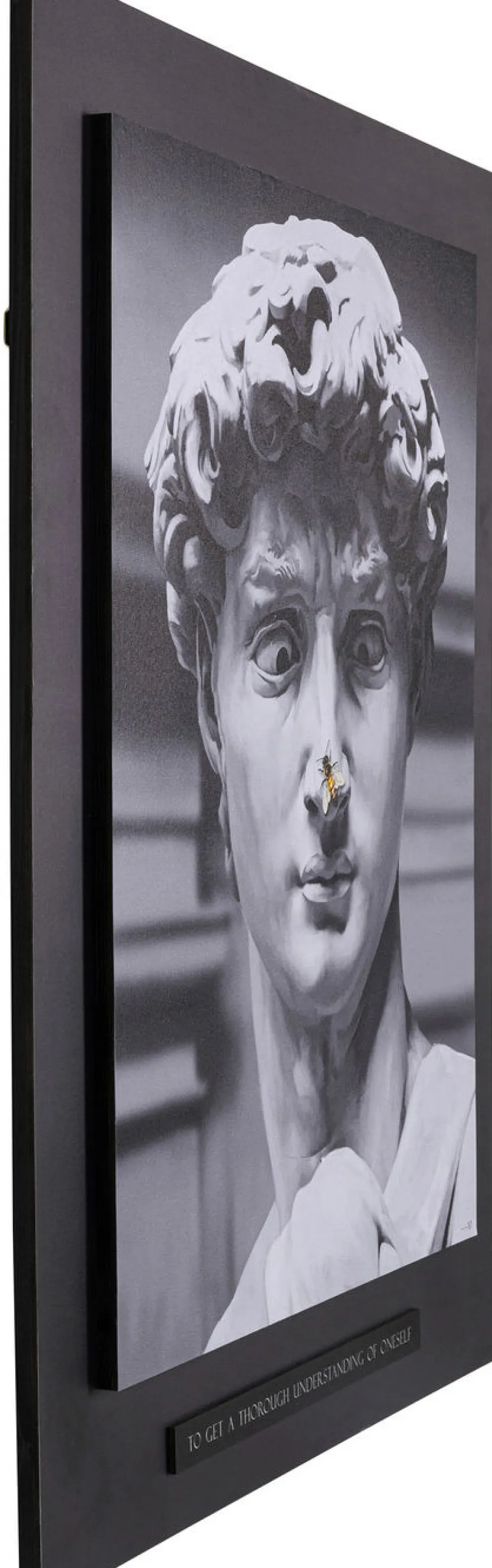 Wandfoto Foto Statue 100x125cm