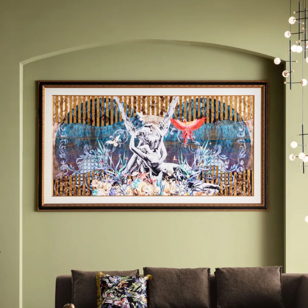 Wandfoto Lovers 180x106cm