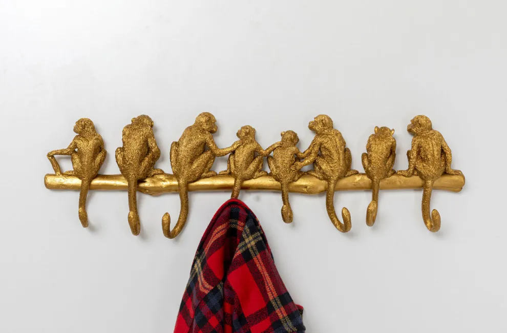 Wandkapstok Monkey Hook 70cm